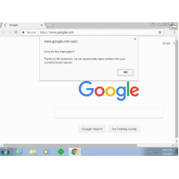 Ekstenzija za Chrome ne pušta posetioce da napuste sajt
